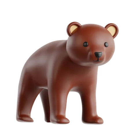 Bear  3D Icon