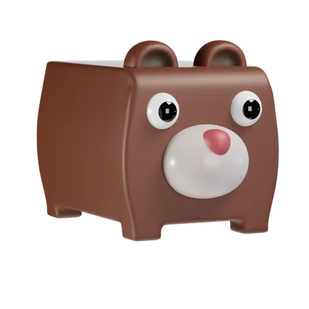 Bear  3D Icon