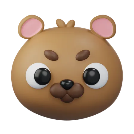 Bear  3D Icon