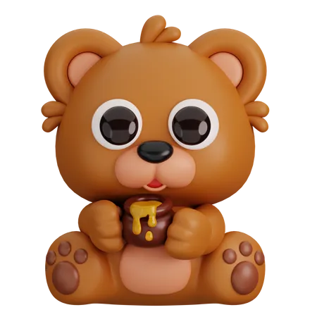 Bear  3D Icon