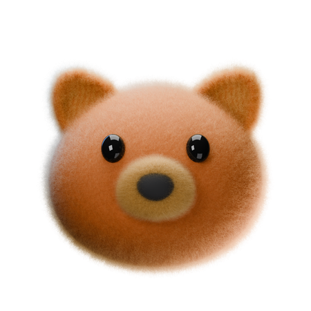 Bear  3D Icon