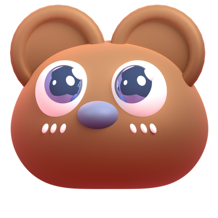 Bear  3D Icon