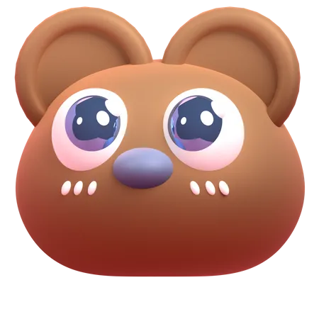 Bear  3D Icon