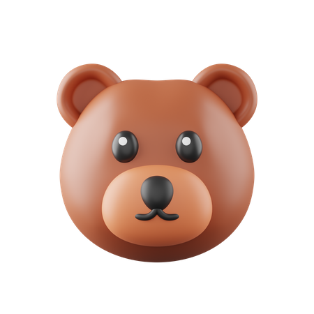 Bear  3D Icon