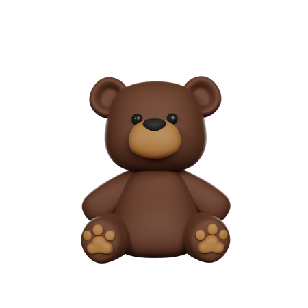 Bear  3D Icon