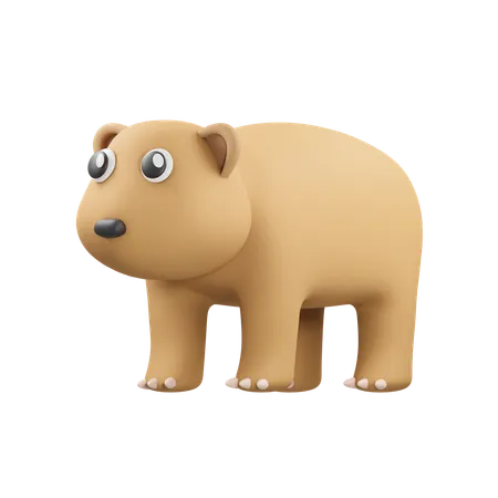 Bear  3D Icon