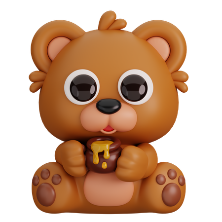 Bear  3D Icon