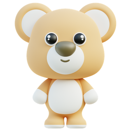 Bear  3D Icon