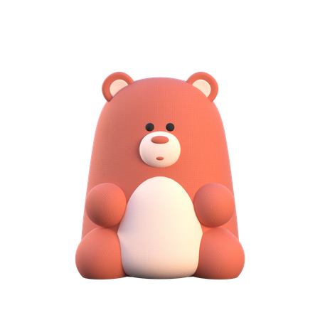 Bear  3D Illustration