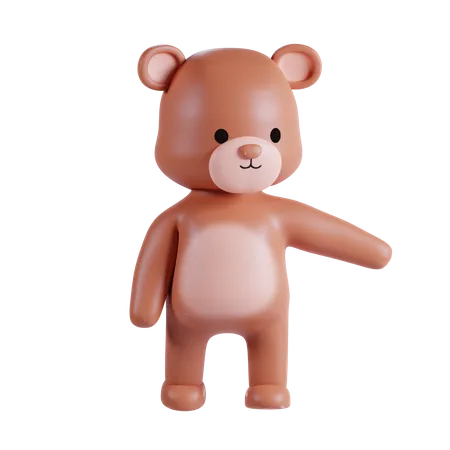 Bear  3D Illustration