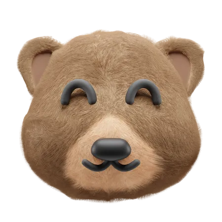 Bear  3D Illustration