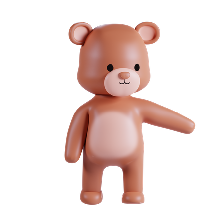 Bear  3D Illustration
