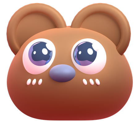 Bear  3D Icon
