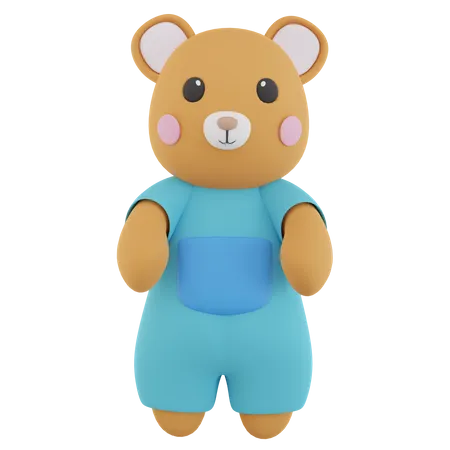 Bear Doll  3D Icon