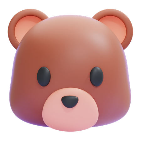 곰 이모티콘  3D Icon
