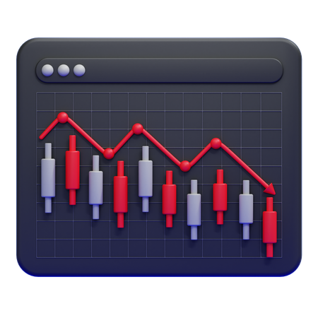 Bear Market  3D Icon