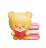 Bear Reading A Book