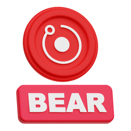 Bear Render Token  3D Icon