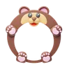 Bear Shape Animal Frame