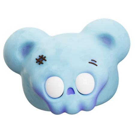 Bear Skull  3D Icon
