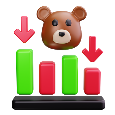 Bearish  3D Icon