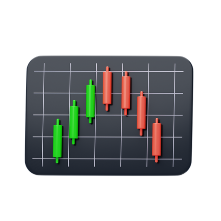 Bearish Belt Hold  3D Icon