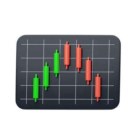 Bearish Belt Hold  3D Icon