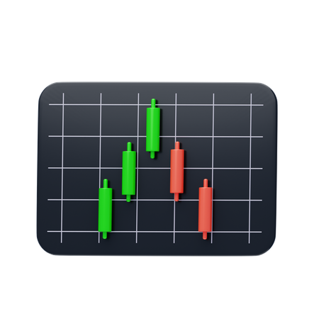 Bearish Kicker  3D Icon