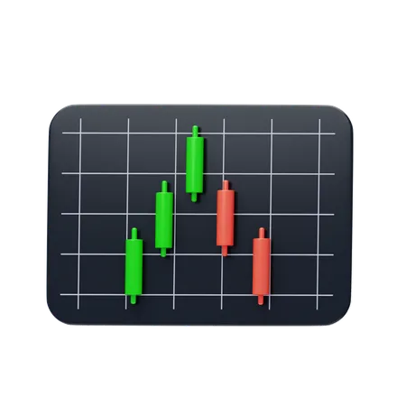 Bearish Kicker  3D Icon