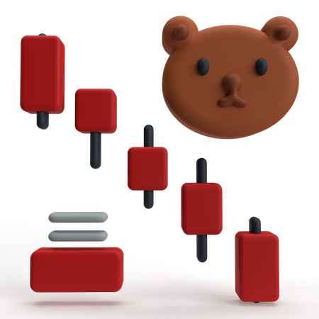 Bearish Market  3D Icon