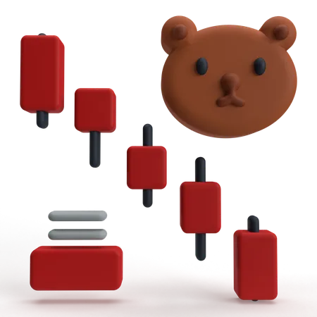 Bearish Market  3D Icon