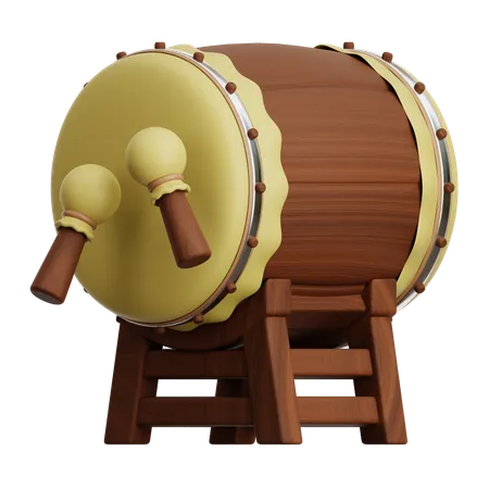 Beating Drum  3D Icon