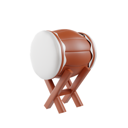 Beating Drum  3D Icon