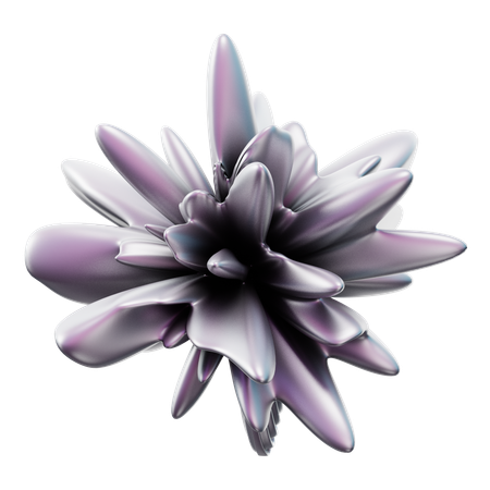 Beautiful Flowers  3D Icon