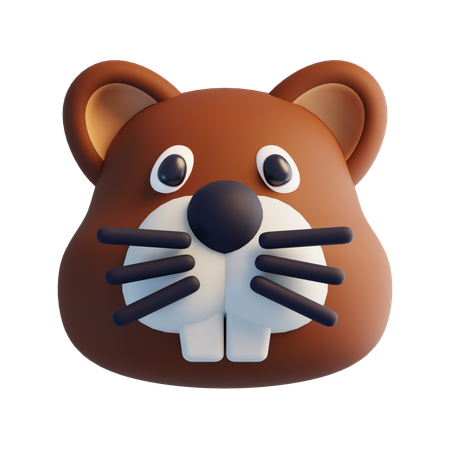 Beaver  3D Icon