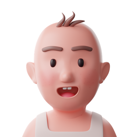 Bebê  3D Icon