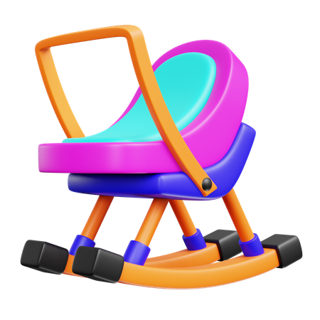 Bébé à bascule  3D Icon