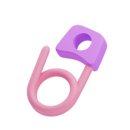 Épingle à bébé  3D Icon