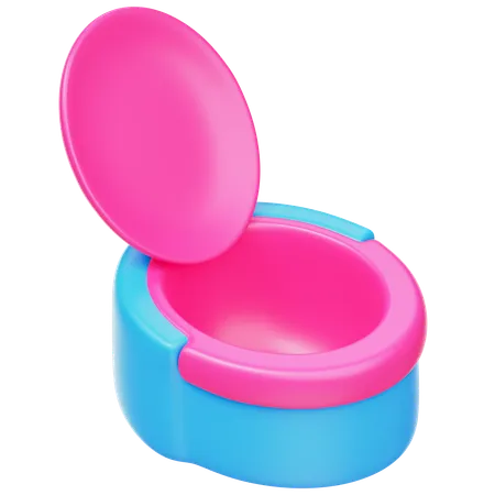 Olla de bebé  3D Icon