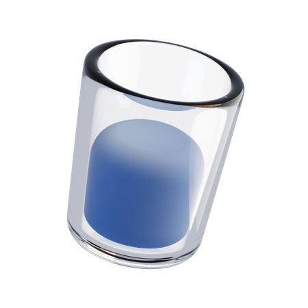 Beber água  3D Icon