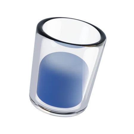 Beber água  3D Icon