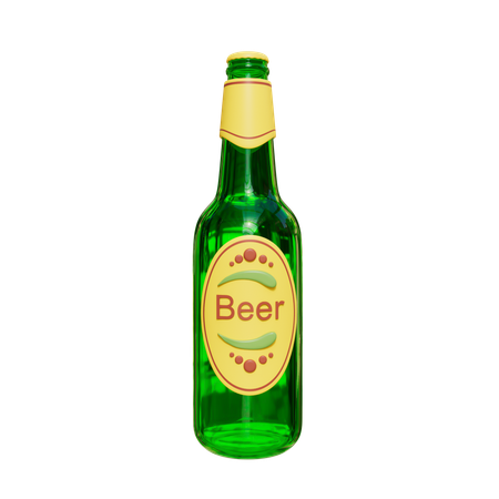 Beber cerveja  3D Icon