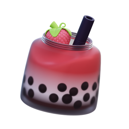 Bebida de burbujas  3D Icon