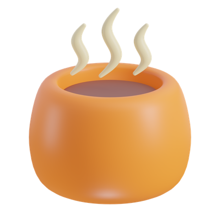 Bebida caliente  3D Icon