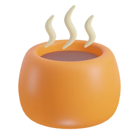 Bebida caliente  3D Icon