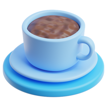 Bebida de chocolate caliente  3D Icon