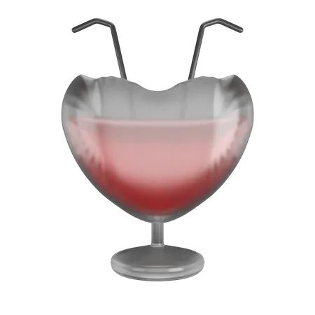 Bebida de amor  3D Icon