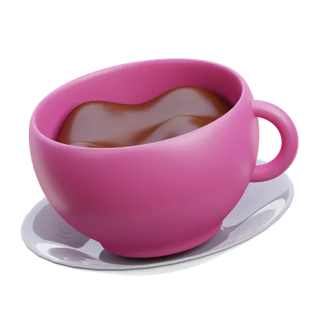 Bebida de chocolate quente  3D Icon