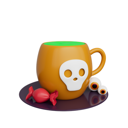 Bebida de halloween  3D Icon