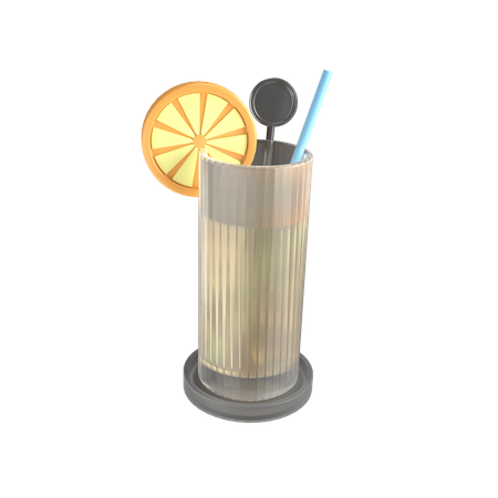 Bebida de praia  3D Illustration